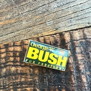 George W. Bush Campaign Pin